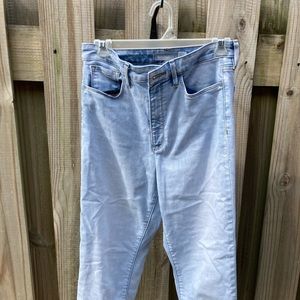 Athleta cropped jeans size 6